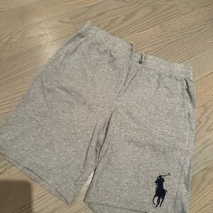 Polo by Ralph Lauren Light Gray Athletic Shorts